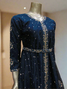 FROCK WITH SHARARA