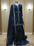 FROCK WITH SHARARA