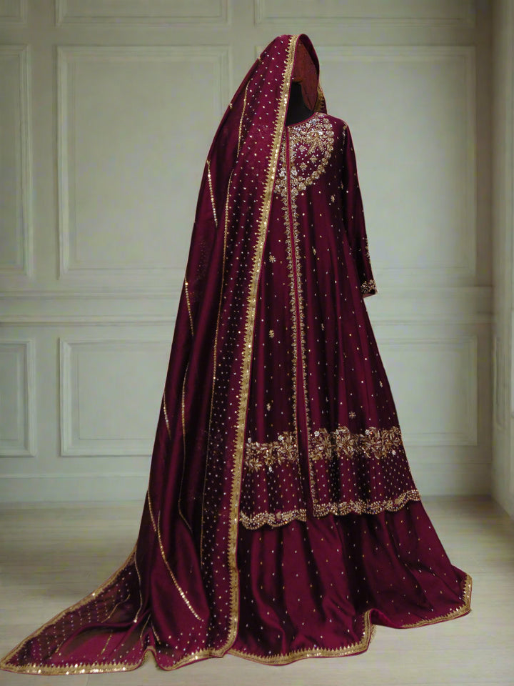 NEW STYLE FROCK SHARARA